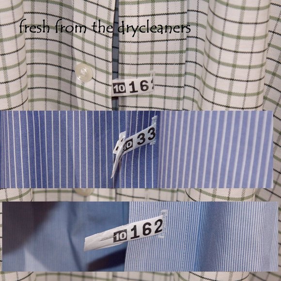 Three (3) Eagle LL Bean Shirts 17 x 34/35 - Picture 8 of 8